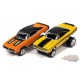 Hemi Zinger Pack - 1970 Plymouth Road Runner - 1969 Dodge Charger R/T - Set de 2 - Johnny Lightning 1:64 - JLSP318 A