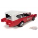 Monkeemobile - Red body with Flat White Roof and Monkees Graphics - Auto World - 1/18 - AWSS144 - Passion Diecast 