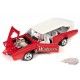 Monkeemobile - Red body with Flat White Roof and Monkees Graphics - Auto World - 1/18 - AWSS144 - Passion Diecast 