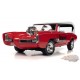 Monkeemobile - Red body with Flat White Roof and Monkees Graphics - Auto World - 1/18 - AWSS144 - Passion Diecast 