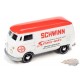 BMX/Freestyle Bikes Pack - Schwinn 1965 VW Type 2 - Mongoose 1976 Ford Van - Set de 2 - Johnny Lightning - 1:64 - JLSP342 A