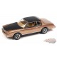 1980 Chevrolet Monte Carlo in Light Camel Poly with Gloss Black Roof and Hood - Johnny Lightning - 1/64 - JLSP336 B