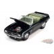 1969 Chevrolet Camaro RS/SS Cabriolet en Fathom Vert Poly & bande latérale de hockey blanc - Johnny Lightning - 1/64 - JLSP335 A