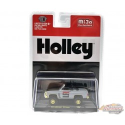 CHASE 1973 Chevrolet K5 Blazer Open Top 4×4 Holley ( Grey ) - M2 Machine - 1:64 - 31500-MJS46GR Passion Diecast