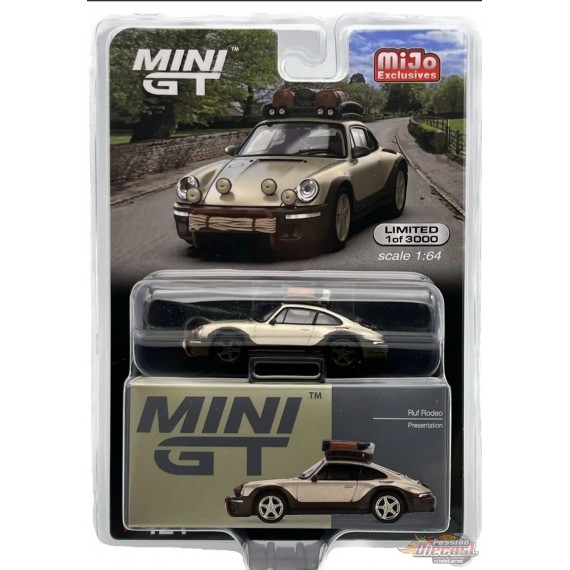 CHASE Ruf Rodeo Presentation - Mini GT - 1:64 - MGT00421GR Passion Diecast