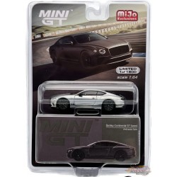 CHASE Bentley Continental GT Speed 2022 Anthracite Satin - Mini GT - 1:64 - MGT00442GR Passion Diecast