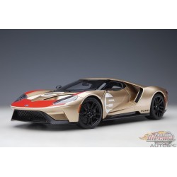 Ford GT 2022 Holman Moody Heritage Edition (Holman Woody Gold)  - Autoart - 72928  Passion Diecast