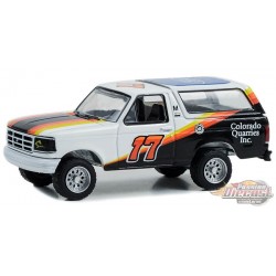 No.17 Jimmy Ford - 1994 Ford Bronco - Pikes Peak International Hill Climb Series 1 - 1/64 Greenlight - 13330 F