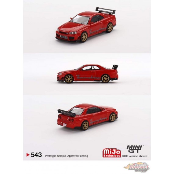 Tommy Kaira R Édition RZ Rouge - Mini GT - 1:64 - MGT00543 Passion Diecast
