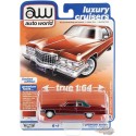 CHASE 1975 Cadillac Coupe DeVille in Firethorn Poly with Firethorn Flat Vinyl Roof - Auto World - 1/64 - AWSP109 BGR