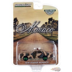 GreenMachine County Camouflage Sheriff - 1987 Dodge Monaco - Hobby Exclusive - 1/64 Greenlight - 30326GR