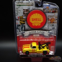 GreenMachine Service Shell 24 heurs - Chevrolet C-30 1967 - Shell Oil Special Edition Series 1 - 1/64 Greenlight - 41125 AGR