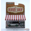 GreenMachine Ford Bronco Wildtrak 2021 avec pneus de rechange - The Hobby Shop Series 14 - 1/64 Greenlight - 97140 EGR