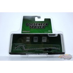 GreenMachine Gooseneck Trailer in Primer Gray - Hobby Exclusive - 1/64 Greenlight - 30391GR