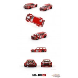 Kaido★House - Datsun KAIDO 510 Carbon Wagon Red - Mini GT - Mijo Exclusives - 1/64 - KHMG063 Passion Diecast