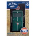 GreenMachine Gulf Oil - 1954 Tokheim Pompe à essence Gulf - Vintage Gas Pump Collection Series 13 - Greenlight 1/18 - 14130 CGR