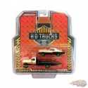 GreenMachine Armor All - 1972 Chevrolet C-30 Ramp 1976 Chevrolet Laguna - H.D. Trucks Series 23 - Greenlight  1/64 - 33230 AGR