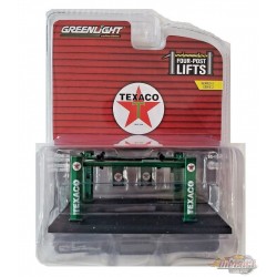GreenMachine Four-Post Lifts - Texaco - Auto Body Shop Serie 2- Greenlight 1/64 - 16120 BGR - Passion  Diecast