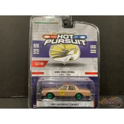 GreenMachine Iowa State Police - 1987 Chevrolet Caprice 9C1 - Hot Pursuit Series 43 -1/64 Greenlight - 43010 BGR