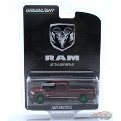 GreenMachine 2021 Ram 2500 - Anniversary Collection Series 14 - 1/64 Greenlight - 28100 EGR