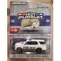 GreenMachine , Indiana - 2021 Chevrolet Tahoe Police Pursuit Vehicle - Hobby Exclusive - 1/64 Greenlight - 3036GR0