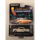 GreenMachine 1955 Chevrolet Bel Air gris métallisé personnalisés - California Lowriders Series 2 - 1/64 Greenlight - 63030 AGR