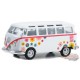 Flower Power - 1964 Volkswagen Type 2 (T1) Samba Bus - Club Vee-Dub Series 17 - 1/64 Greenlight - 36080 B