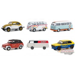 Club Vee-Dub Series 17 - Assortiment - 1/64 Greenlight - 36080 - Passion Diecast