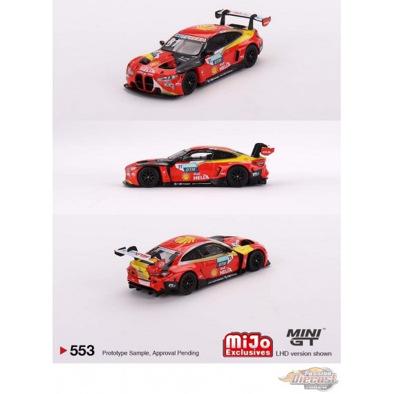BMW M4 GT3 No.31 Schubert Motorsport 2022 DTM Champion - Mini GT - 1:64 - MGT00553 Passion Diecast