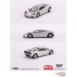 (Web only) McLaren F1 Magnesium Silver - Mini GT - 1:64 - MGT00555