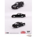(Web Only) RUF CTR 1987 Black - Mini GT - 1:64 - MGT00556