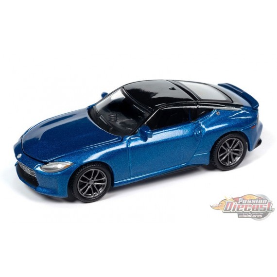 2023 Nissan Z in Seiran Blue with Gloss Black Roof - Auto World - 1/64 -  AWSP134 A Passion Diecast