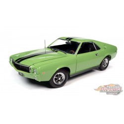 1969 AMC AMX Hardtop en grand méchant vert - Auto World / American Muscle - 1/18 - AMM1313 Passion Diecast