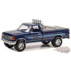 1987 Ford F-250 XLT Lariat - Ford Scherer Truck Equipment Bigfoot Only 300 Produced - Hobby Exclusive - 1/64 Greenlight - 30433