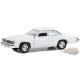 Police - 1976-77 Pontiac LeMans Enforcer in White (WITHOUT LIGHT AND PUSH BAR) - Hobby Exclusive - 1/64 Greenlight - 43014 A