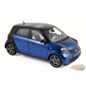 Smart Forfour 2015  Bleu Et Noir  Norev 1/18 183435