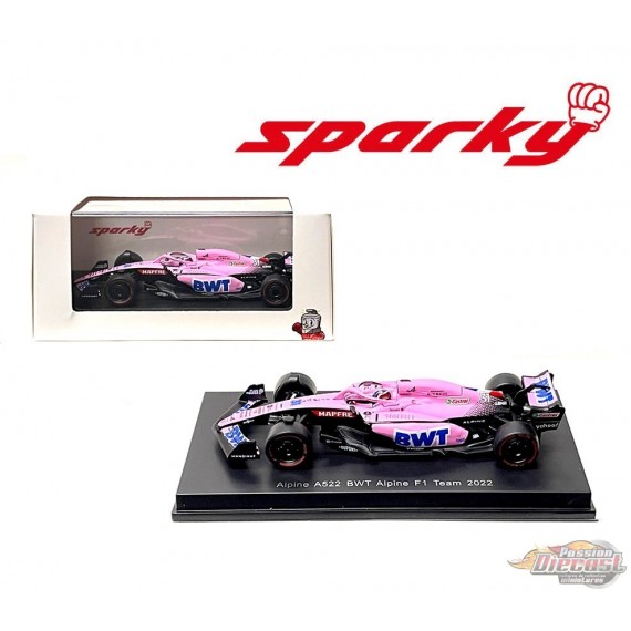 Alpine A522 No.31 BWT Alpine F1 Team 2022 - Esteban Ocon - SPARKY 1/64 - Y251 - Passion Diecast