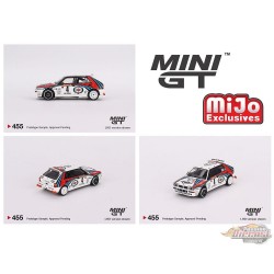 Lancia Delta HF Integrale Evoluzione 1992 Rallye MonteCarlo Vainqueur N°4 - Mini GT - 1:64 - MGT00455 Passion Diecast