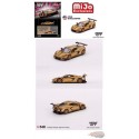 (Web Only)  Chevrolet Corvette C8.R Stars & Stripes 2023 Limitée 4 800 pièces au monde - Mini GT - 1:64 - MGT00548
