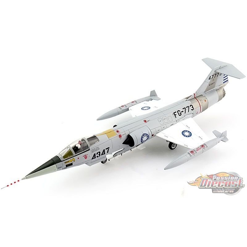 Lockheed F-104G Starfighter - ROCAF 3rd TFW, 8th TFS, Taiwan, 1967 / Hobby  Master 1:72 HA1072 Passion Diecast