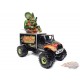 Rat Fink Speed Shop Monster Truck in Flat Black with Rat Fink Speed Shop Graphics - Johnny Lightning - 1/24 - JL24009