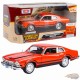 1974 Ford Maverick Grabber - Orange with Black Stripes - Forgotten Classics - Motormax 1-24 - 73332 AC ORBK - Passion Diecast 