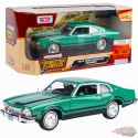 1974 Ford Maverick Grabber - Green with Black Stripes - Forgotten Classics - Motormax 1-24 - 73332  GRN/BK