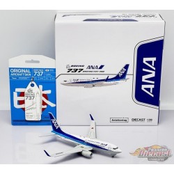 ANA B737-700 JA02AN (with Aviationtag) - JC Wings - 1/200 - SA2ANA023 -  Passion Diecast