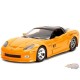 2006 Chevrolet Corvette Z06 Jaune - Bigtime Muscle - Jada 1/24 - 34204 - Passion Diecast 