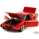 1972 Plymouth GTX - Red with Gold Stripe - Bigtime Muscle - Jada 1/24 - 34206 - Passion Diecast 