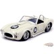 1965 Shelby Cobra 427 S/C Crème   "Bigtime Muscle" - Jada 1/24 - 31864  - Passion Diecast 