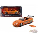 Brian's  1995 Toyota  Supra Orange  Fast & Furious  -  Jada 1/24 - 97168