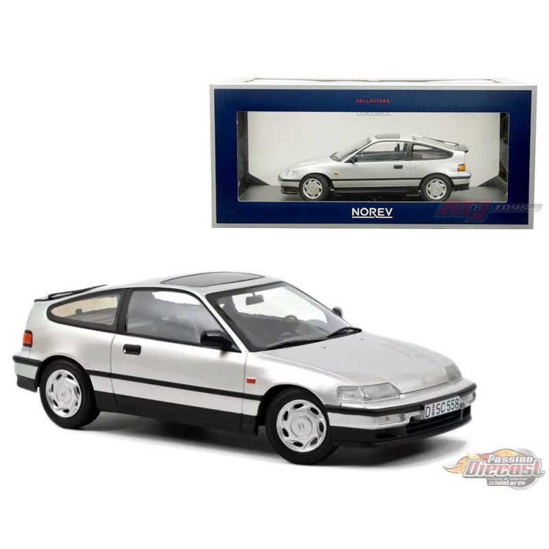 1990 Honda CRX (Silver) - Norev - 1/18 - 188011 Passion Diecast