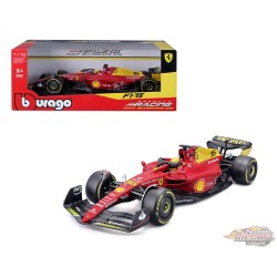 Ferrari F1-75 No.16 C. Leclerc - 2022 Formula Racing Italian GP - Giallo Modena Special Edition - Burago 1/18 - 18-16811CLMZ